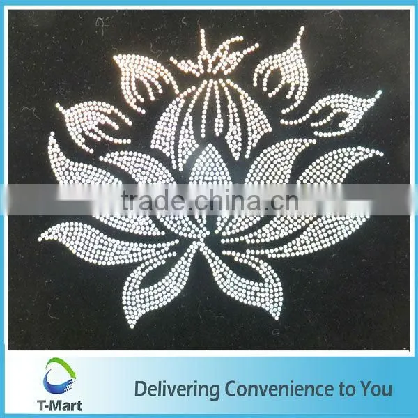 2014 fashion wholesale rinestone heat transfer