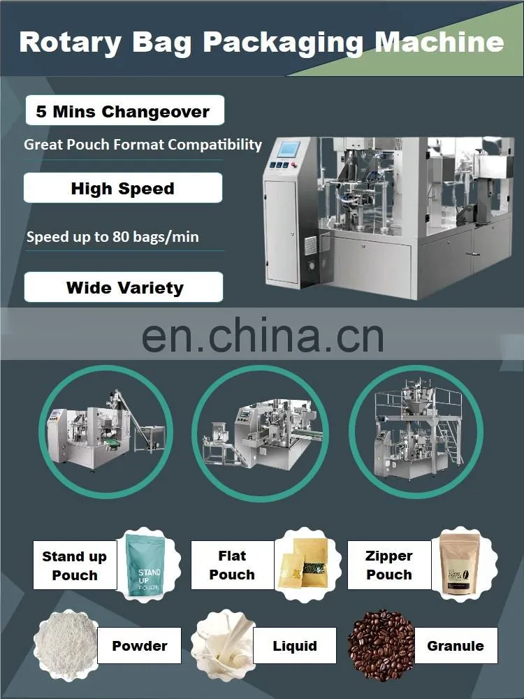 Shanghai factory Stand up doypack spout pouch/sachet/bag filling capping machine for jelly dairy milk drinks juice packing