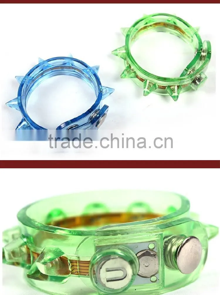 Multi Colors Night Glow Light Festival Items Led Party kids Toy Wristband Christmas Light Up Led Flashing Bracelet