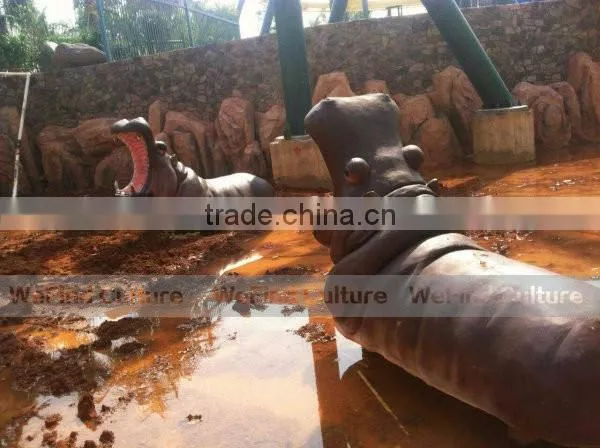 Large Outdoor Decorative FRP Animal Sculptures for Amusement Park