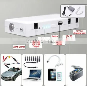 2016 AGA A9 12000mAh car battery jumper auto battery charger portable battery jumper