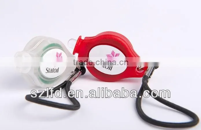 plastic battery led mini bicycle flashlight with high quality for promotion gifts