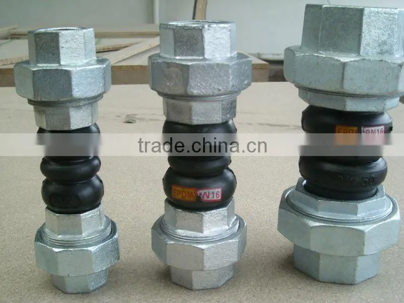 Galvanized Union Type Pn16 Flexible Expansion Joints