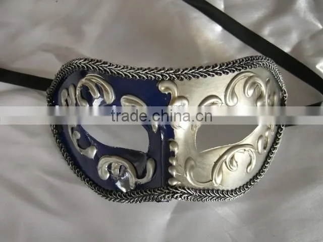 Cosplay party mask predator mask Gold and Silver party popper and mask