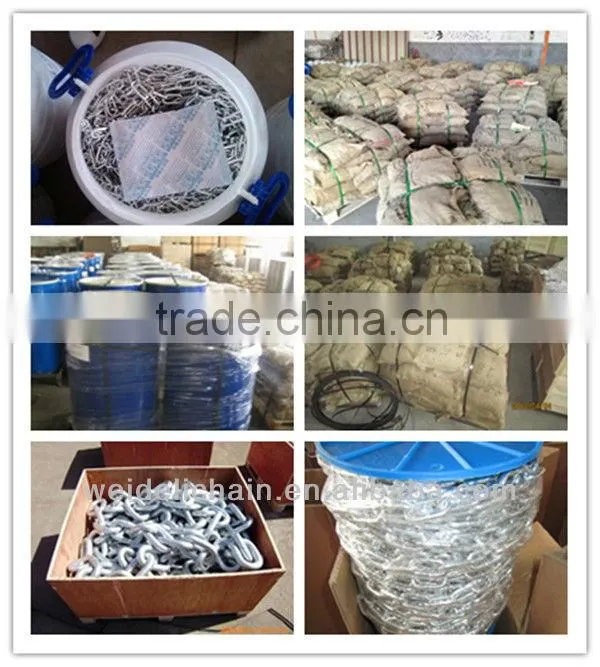 High Strength Cheap Chain Link Dog Kennels/Steel Link Animal Chain