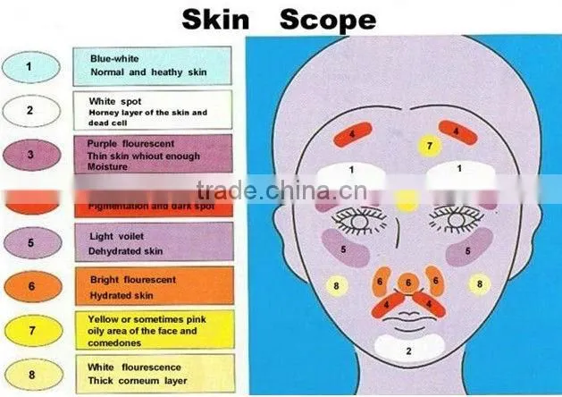 VY-W01 Portable wood lamp skin analyzer for sale