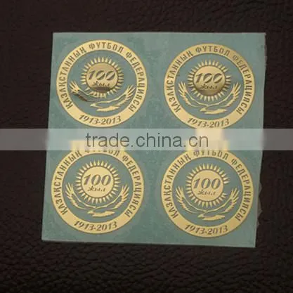 24k gold nickel metal mobile phone stickers