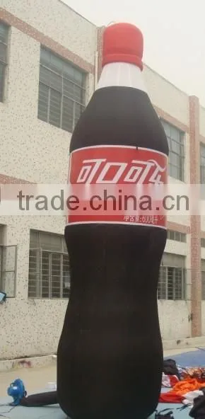 cheap inflatable beer bottle for promotion / advertising inflatable bottle / inflatable wine bottle