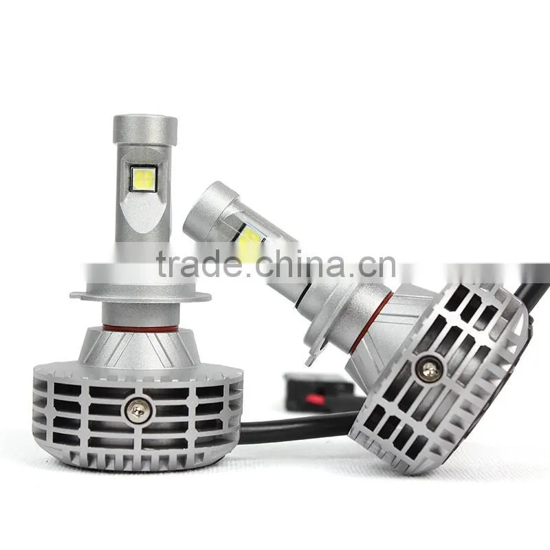 waterproof super bright 25w h7 conversion led headlight kit with IP68 and 3000k
