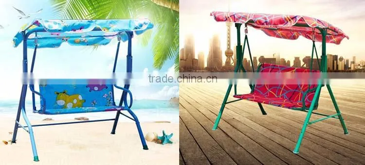 Outdoor Cartoon Lovely Courtyard Terrace Garden Safety Hanging Kid's Patio Baby Swing Chair