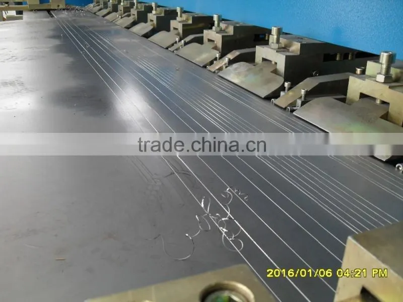 Good performance 6m v slotting machine metal plate price
