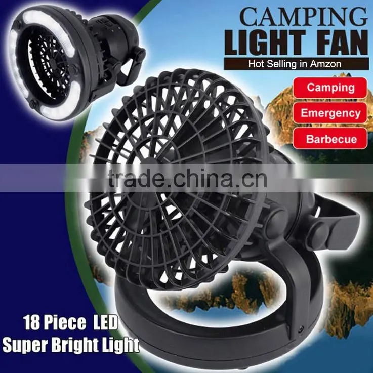 (110136) Amazon Portable ABS Material Camping lantern with fan