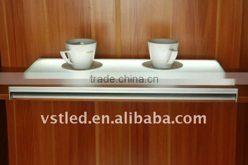 LED glass shelf cabinet light(length 600mm, blue )