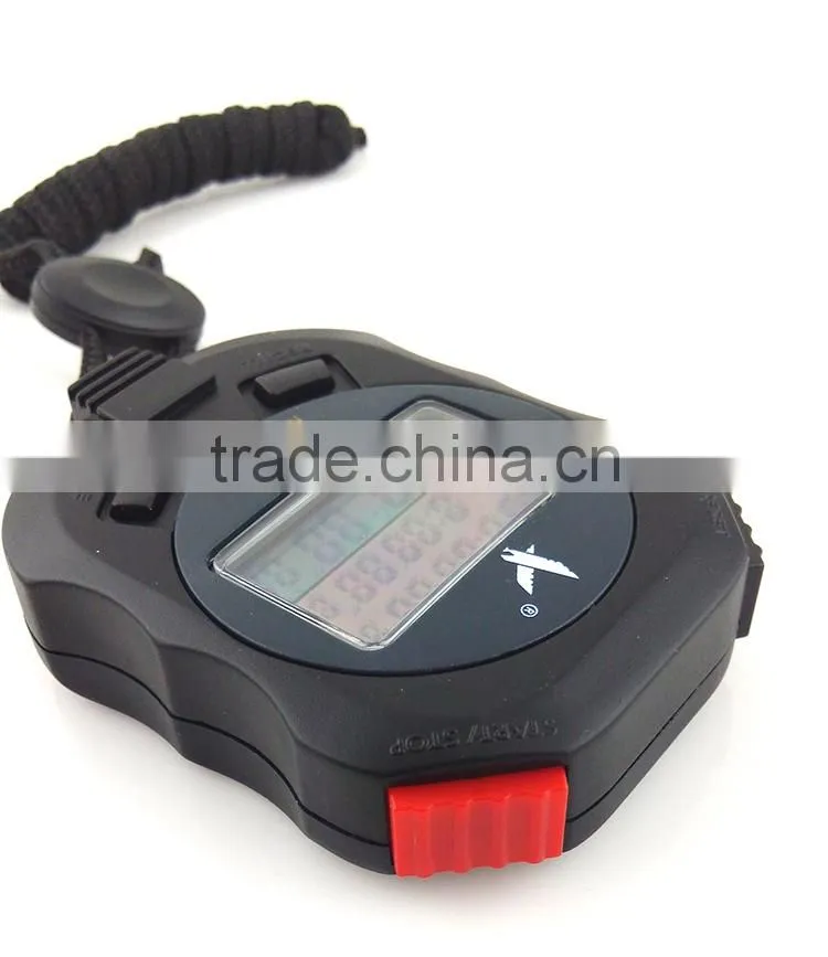 Hot Selling Digital Electronic Stopwatch With 60 Memories