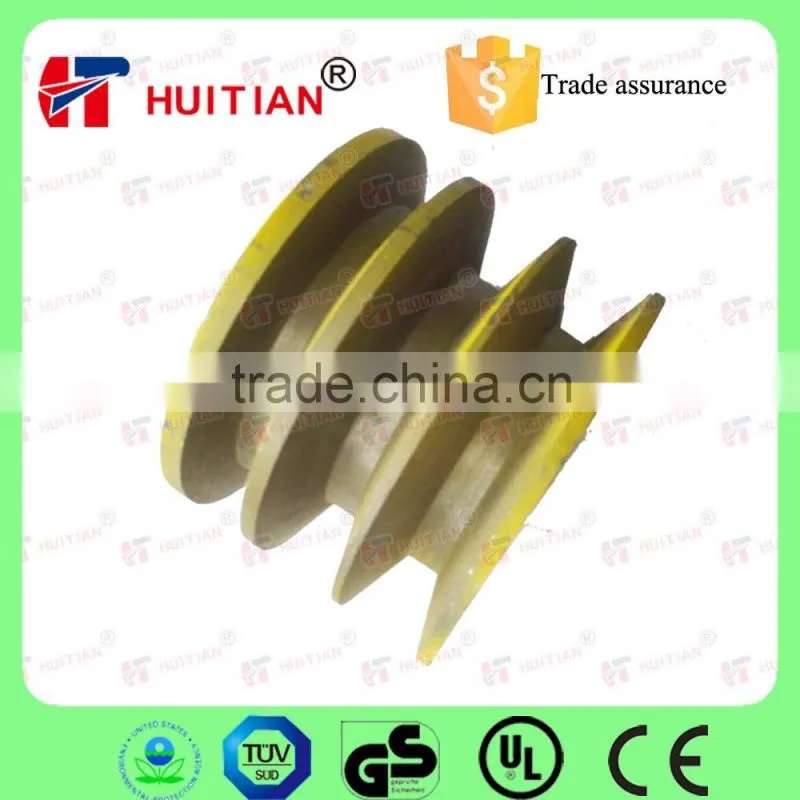 HT900A Belt Drving Cultivator Three Groove Belt Tensioner Pulley