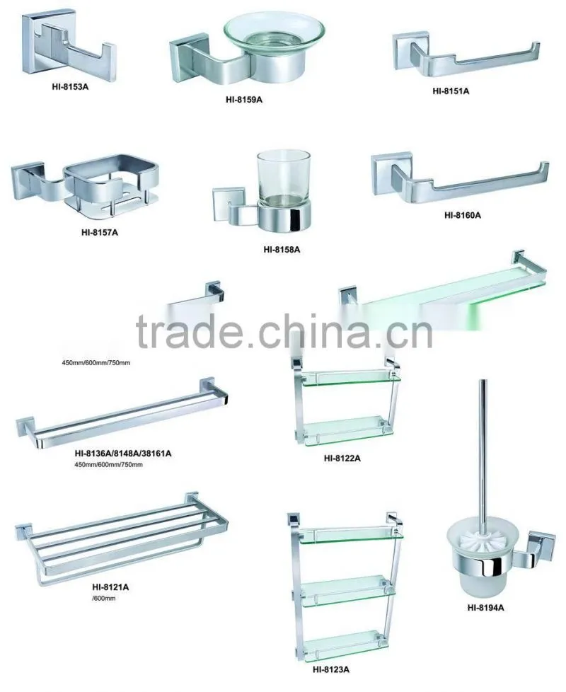decorative glass shelf with holders