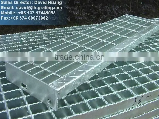 GI metal grating,galv steel grid