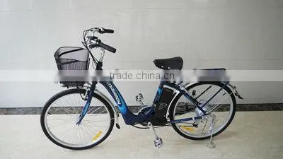 26'' electric bicycle Aluminum frame Lithium battery mountain bike