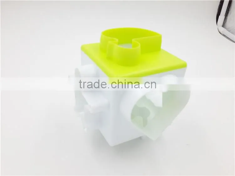 Plastic cookie cutter stamp