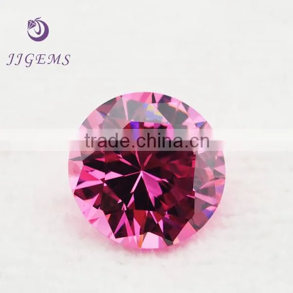 Alibaba Wuzhou 3# synthetic 1.5mm round pink small round ruby