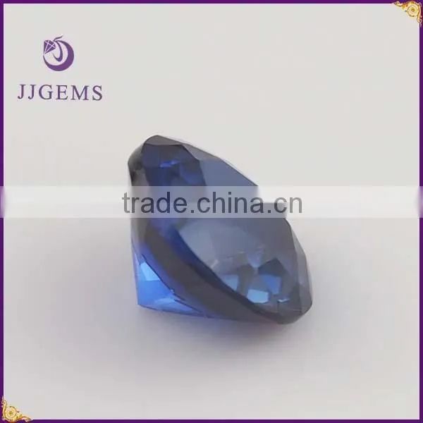 High quality 34# synthetic stone blue sapphire prices