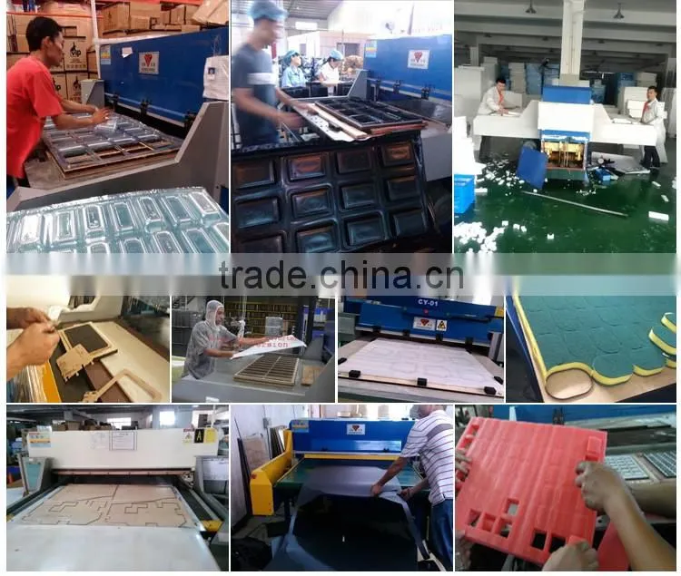 hydraulic automatic aquarium sponge filter press cutting machine