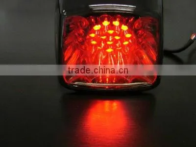 Smoked LED Integrated Tail light for 2000-2007 Harley Softail Deuce FXSTD