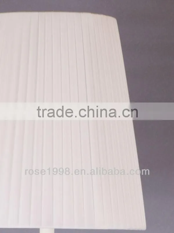 aluminum desk lamps with white lampshade