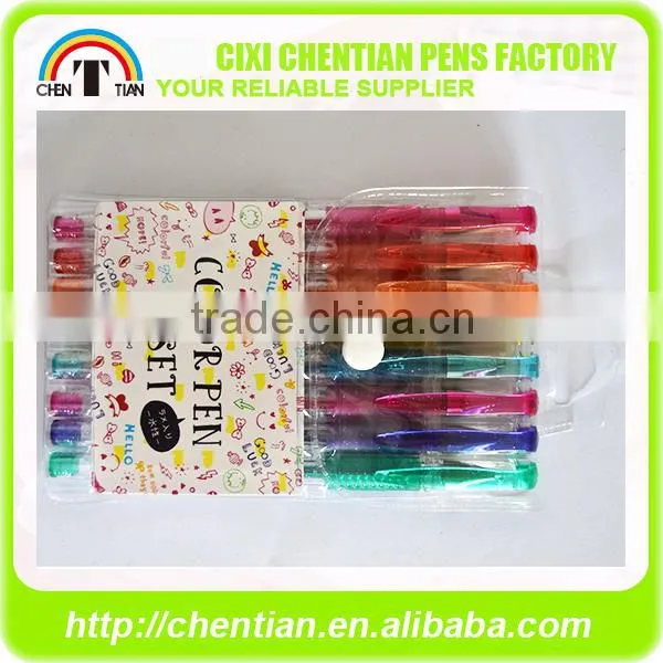 Wholesale High Quality Glitter Ink Pens