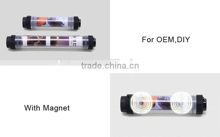 New design waterproof IP68 LED Emergency Light Torch 2600mah power bank
