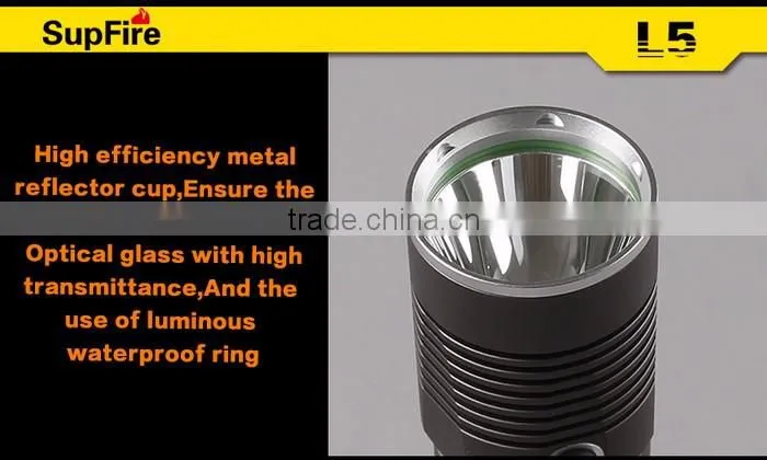 Supfire L5 hot sale high quality waterproof led torch