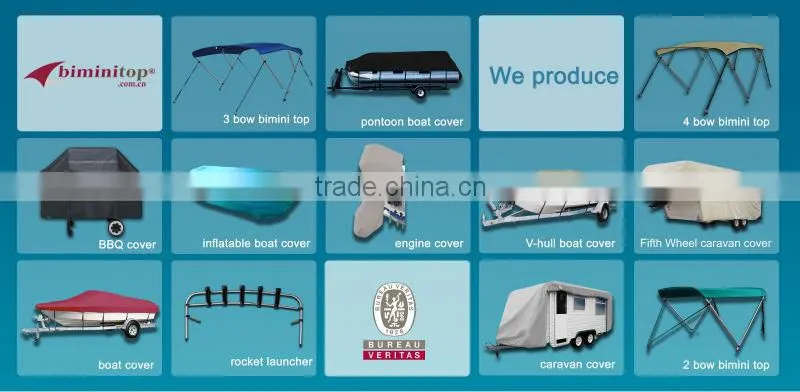 sun-shade bimini top for pontoon boat