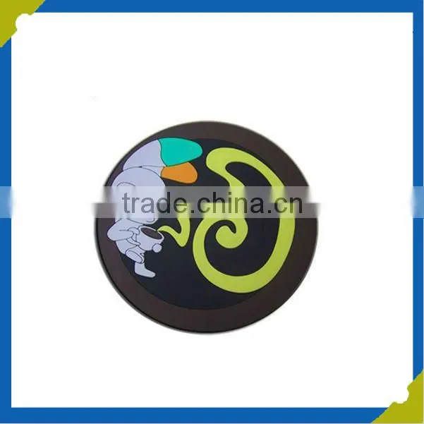 newst cheap custom 3D embossed puller pvc rubber patchs