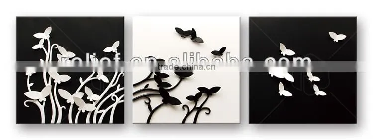 Handcraft Decoration Picture with bird & flower painting