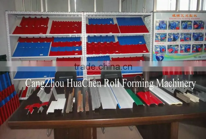 Botou, China. HC Wall Tiles Roll Forming Machine