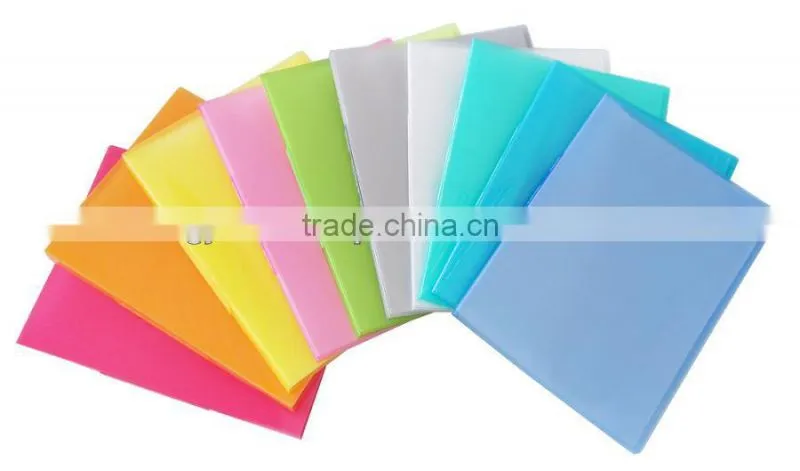 PP Display Book 186GSV - Convenient and Colorful Clear File with Transparent Cover