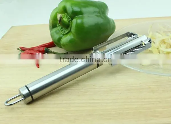 2016 New Unique Design 2 in 1 Manual Dual Julienne Peeler