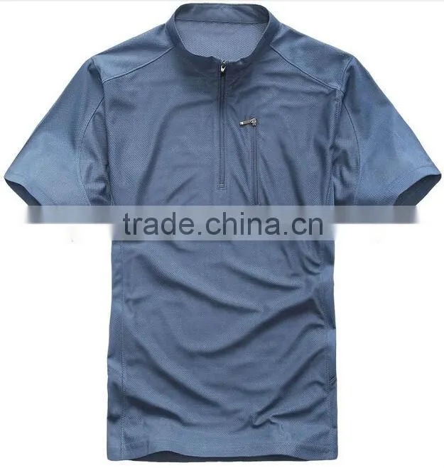 custom new style men breathable turtleneck sport wear