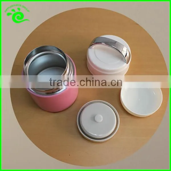 Stainless Steel Food Storage Container With Screw Lid