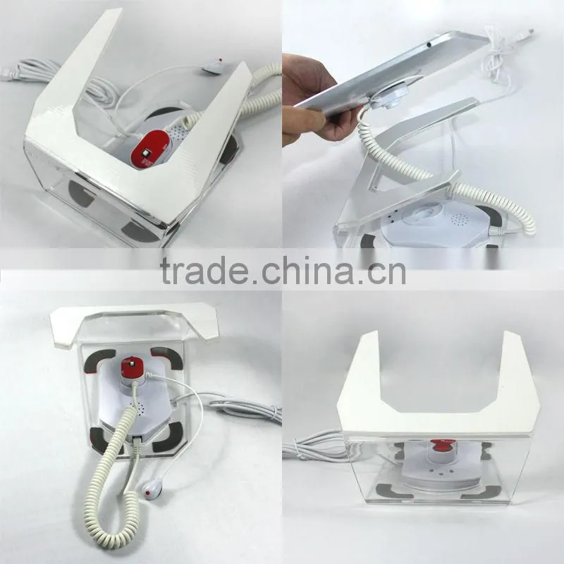 Universal supermarket tablet alarm holder
