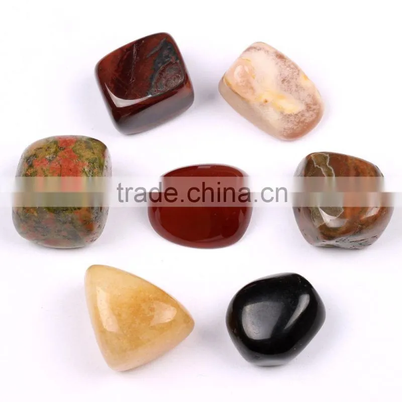 Wholesale mixed tumble semi precious stones