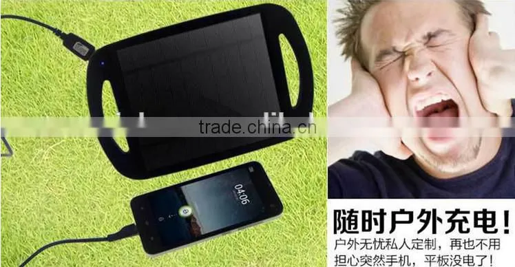 Portable universal solar charger, solar power bank, Sun power for mobile phone/iPhone/iPad