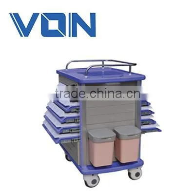 FCA-04 medical trolley&nursing cart&medical cabinet,Hospital Cart ABS BodyTrolley,Nursing Station Carts Cabinet