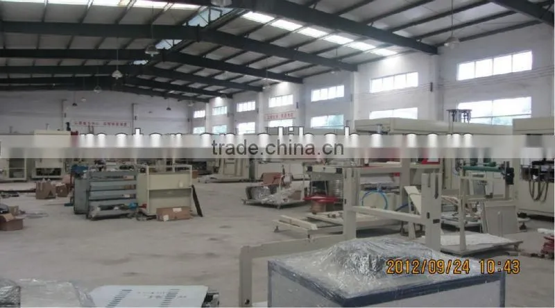 High speed vacuum thermoforming machine