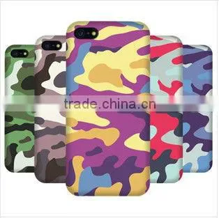 Camo print hard Mobile Phone Case cover for iphone 5c