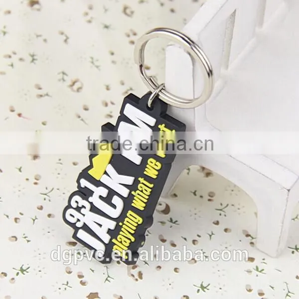 Wholesale & custom 2015 promotional pvc car logo keychain