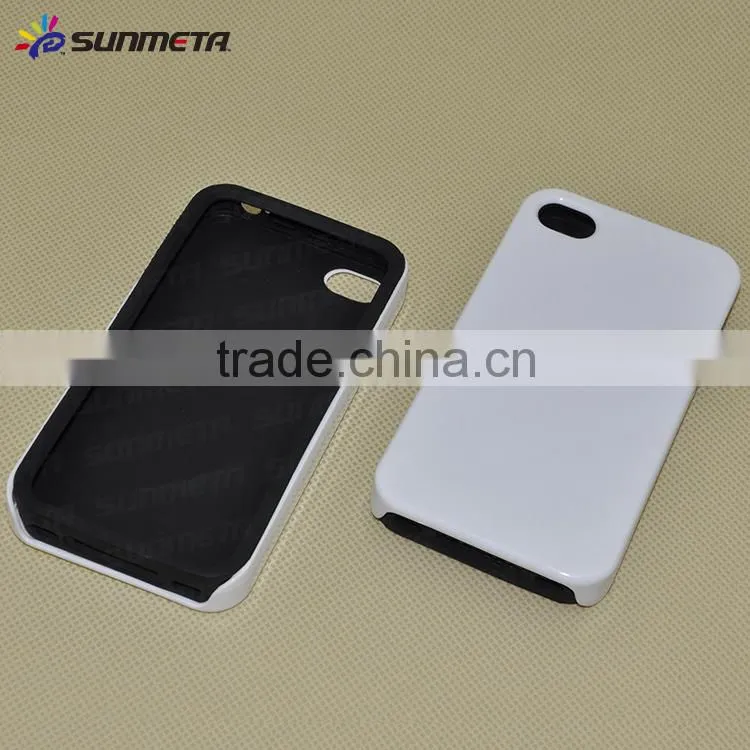 sublimation mobile case/covers for iphone 4 made in china