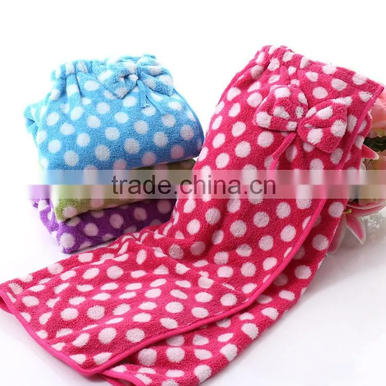 sexy MAGIC TOWEL LADYWOMEN CORAL FLEECE SOFT MAGIC BATHROBE DRESS Bath Towel Dress