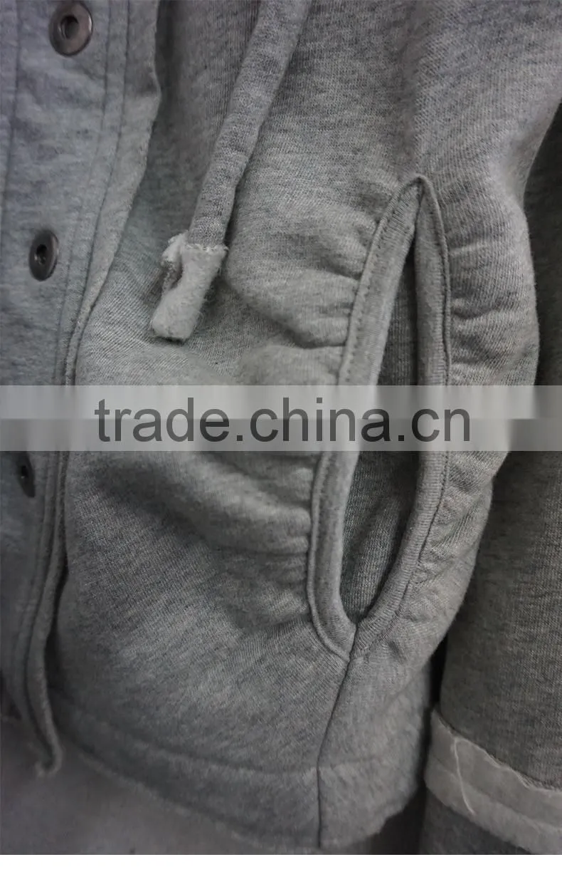 custom fashionable White Retro mma High Quality High Funnel Neck Hoodie