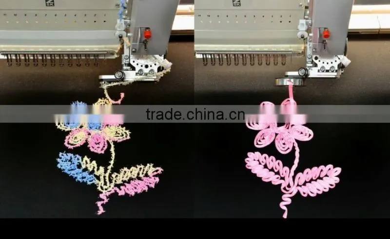 Cording ribbon device for Tajima ,SWF embroidery machine